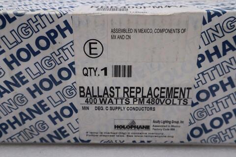 Pm 48A Ballast Replacement 400 Watts PM 480 Volts STOCK H424 - Image 1