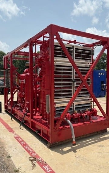 CLS Ariel #JGA-4, Booster Compressor, 750 CFM, 350 PSI Suction, 4000 PSI Discharge, DNV 2.7.1 Crash Frame - Image 2