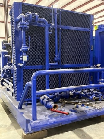 Keystone Drill Ariel #JGJ-2, Booster Compressor, Roll-off Skid Mounted, 1900 Hours, 2008 - Image 1