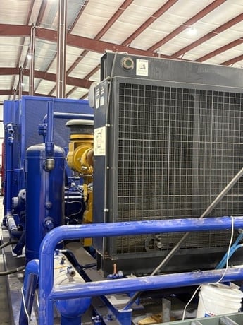 Keystone Drill Ariel #JGJ-2, Booster Compressor, Roll-off Skid Mounted, 1900 Hours, 2008 - Image 2