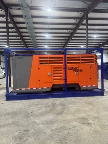 Sullivan Palatek #D1150XHAF, Portable Diesel Air Compressor, Skid Mounted, 16 Hours, 2025 - Image 2