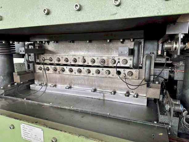 24" x .51" Kohler #KRM65.500/21B, precision leveler, 4 HI, 21 rolls, 6.5" pinch roll diameter, 250 FPM, 1994 - Image 5