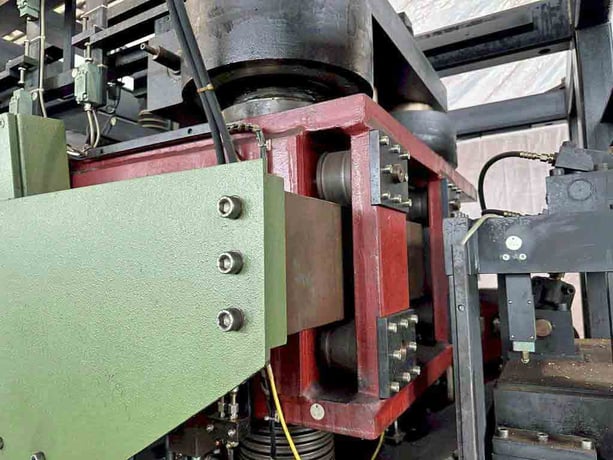 24" x .51" Kohler #KRM65.500/21B, precision leveler, 4 HI, 21 rolls, 6.5" pinch roll diameter, 250 FPM, 1994 - Image 7