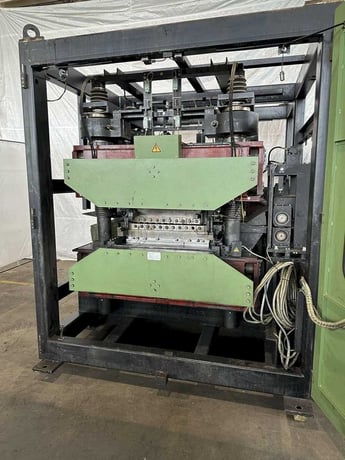 24" x .51" Kohler #KRM65.500/21B, precision leveler, 4 HI, 21 rolls, 6.5" pinch roll diameter, 250 FPM, 1994 - Image 8