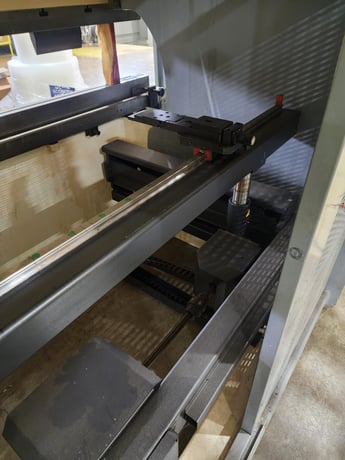 176 Ton, Baykal #APHS-3108160, CNC hydraulic press brake, 10' overall, 100" between housing, 10" stroke, 16" - Image 3