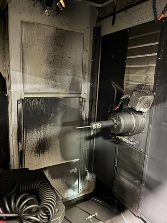 Haas #EC-400PP, CNC horizontal machining center, 20" X, 20" Y, 20" Z, 12000 RPM, 70 automatic tool changer - Image 3