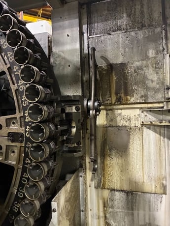 Haas #EC-400PP, CNC horizontal machining center, 20" X, 20" Y, 20" Z, 12000 RPM, 70 automatic tool changer - Image 5