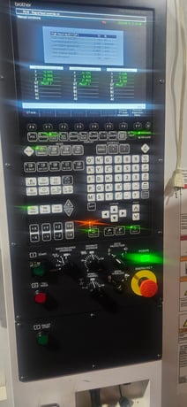 Brother #Speedio-R650x2 High Torque CNC Drill, tap, and machine vertical machining center - Image 7