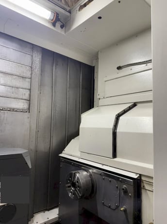 Nakamura -Tome #NTMX, 6" chuck, 2" bar, 38.5" centers, 8.66" diameter, Fanuc 31-A5, 24 station turret, live - Image 6