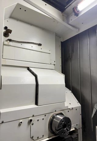 Nakamura -Tome #NTMX, 6" chuck, 2" bar, 38.5" centers, 8.66" diameter, Fanuc 31-A5, 24 station turret, live - Image 7