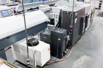 Hanwha #STL32H, CNC lathe, 1.2" bar, Siemens 840D, 10 HP, 2013 - Image 5