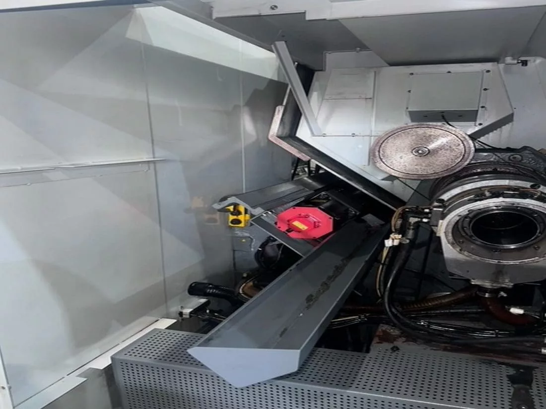 Samsung #SL-40/1500, 26.8" swing, 18" chuck, 4.6" bar, 60.2" centers, 19.7" diameter, Fanuc 0i-TD, 12 station - Image 10