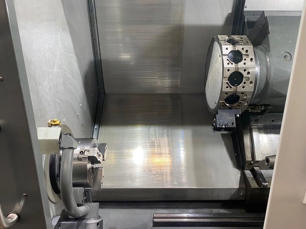 Haas #ST-20Y, 8" chuck, 2.5" bar, 22" centers, 11.75" diameter, Haas CNC, 12 station turret, live tooling - Image 6