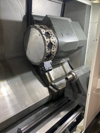 Haas #ST-20Y, 8" chuck, 2.5" bar, 22" centers, 11.75" diameter, Haas CNC, 12 station turret, live tooling - Image 7