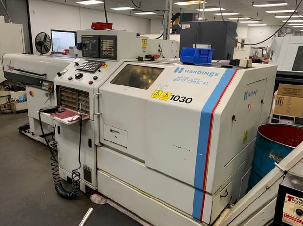 Hardinge #Quest-CHNC-42SP, 17.9" swing, 6" chuck, 1.6" bar, 5.6" diameter, Fanuc 21i-TB, 10 HP, 2011 - Image 1
