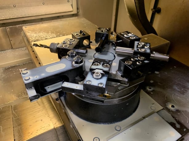 Hardinge #Quest-CHNC-42SP, 17.9" swing, 6" chuck, 1.6" bar, 5.6" diameter, Fanuc 21i-TB, 10 HP, 2011 - Image 6
