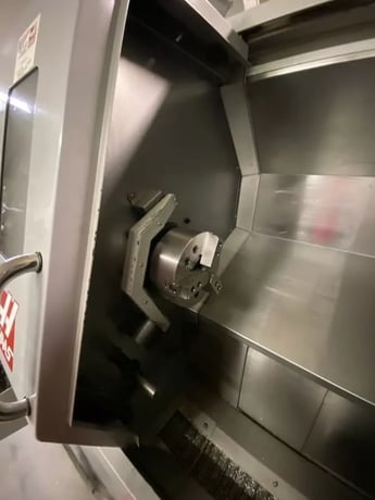 Haas #SL-20TB, 23" swing, 8" chuck, 2.5" bar, 20" centers, 10.3" diameter, Haas CNC, 12 station turret, 2007 - Image 4