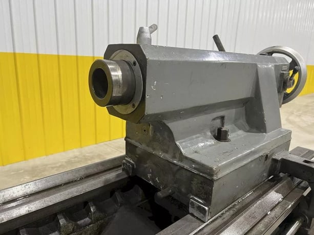 Hercules Ajax #HR2000, 27" swing, 84" centers, 4" spindle bore, 20 HP, 1979 - Image 7