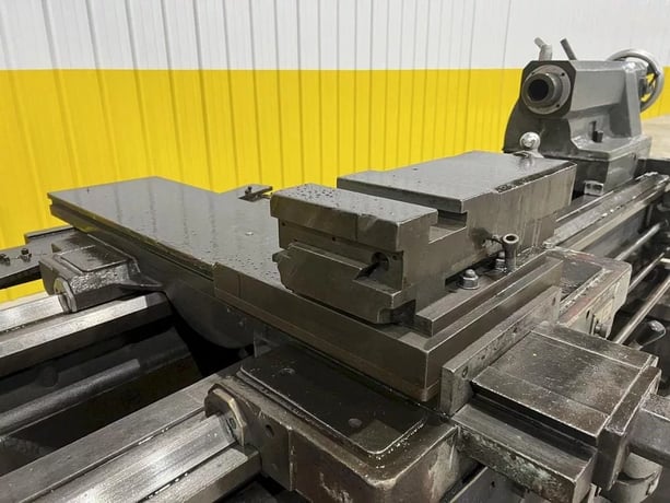Hercules Ajax #HR2000, 27" swing, 84" centers, 4" spindle bore, 20 HP, 1979 - Image 8