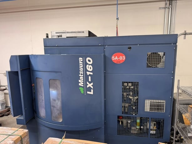 Matsuura #LX-160, 19.6" X, 9.8" Y, 11.8" Z, 46000 RPM, 52 automatic tool changer, BT-30, Fanuc, 2011 - Image 6