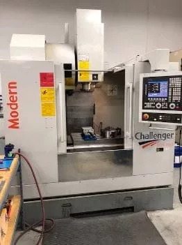 Modern #MM800, 31" X, 20" Y, 20" Z, 10,000 RPM, 24 automatic tool changer, Cat 40, Fagor, coolant thru - Image 1