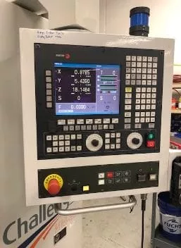 Modern #MM800, 31" X, 20" Y, 20" Z, 10,000 RPM, 24 automatic tool changer, Cat 40, Fagor, coolant thru - Image 2