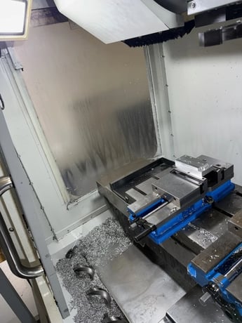 Haas #VF-2D, 30" X, 16" Y, 20" Z, 8,100 RPM, 24 automatic tool changer, Cat 40, Haas CNC, 2008 - Image 4