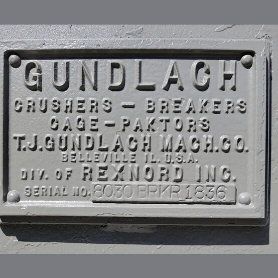 Gundlach #8030BRKR, 4-Roll 2-Stage Roll Crusher, 2000 TPH, 36" to 2" minus, (2) 250 HP motors, 900 RPM - Image 4
