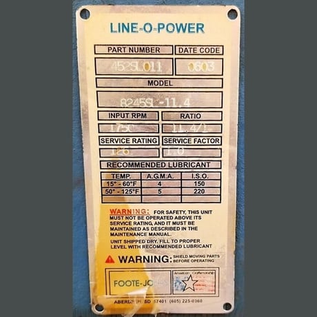 16" x 20' Metso Denver #D1620, Dual Screw Holo-Flite Thermal Processor, 450&deg; @ 150 psig, 15 HP, 1750 RPM - Image 6