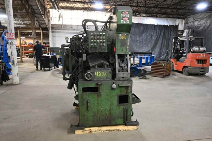 3" Haven #872, tube recut, L-R, 20' bundle loader, 5000 cycles/hr, 7' cut length, Vickers hydraulic pump - Image 2