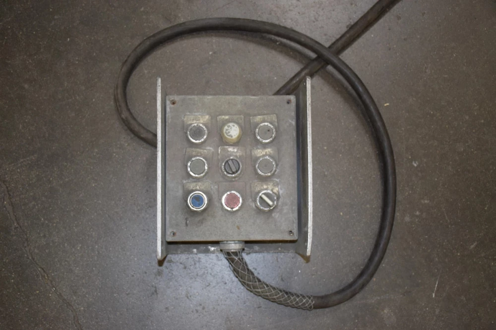 50,000 lb. Ransome #500P, Welding Positioner, 84" round table w/ 8 radial T-slots, 67"-85" adjustable height - Image 6