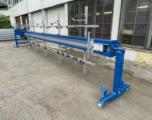 Forster #64227015, Railing Bending/Straightening Machine, 665 lb. max. railing weight, 24' max length - Image 4