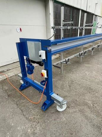 Forster #64227015, Railing Bending/Straightening Machine, 665 lb. max. railing weight, 24' max length - Image 9