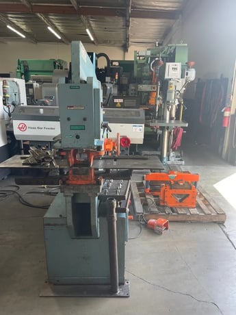 6" x 6" x 1/2" Scotchman #9012, Ironworker, 90 ton, 12" throat, 45 SPM, 5 HP, 230 Volts, 3PH - Image 3