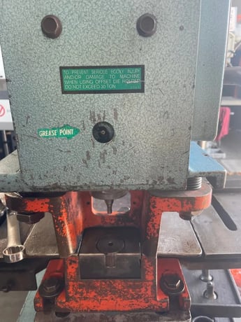 6" x 6" x 1/2" Scotchman #9012, Ironworker, 90 ton, 12" throat, 45 SPM, 5 HP, 230 Volts, 3PH - Image 5