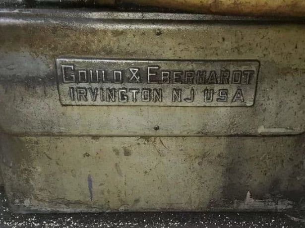 Gould & Eberhardt #36HS, Vertical Gear Hobber, 36" max. workpiece diameter, 6" hob diameter, 15" axial - Image 4