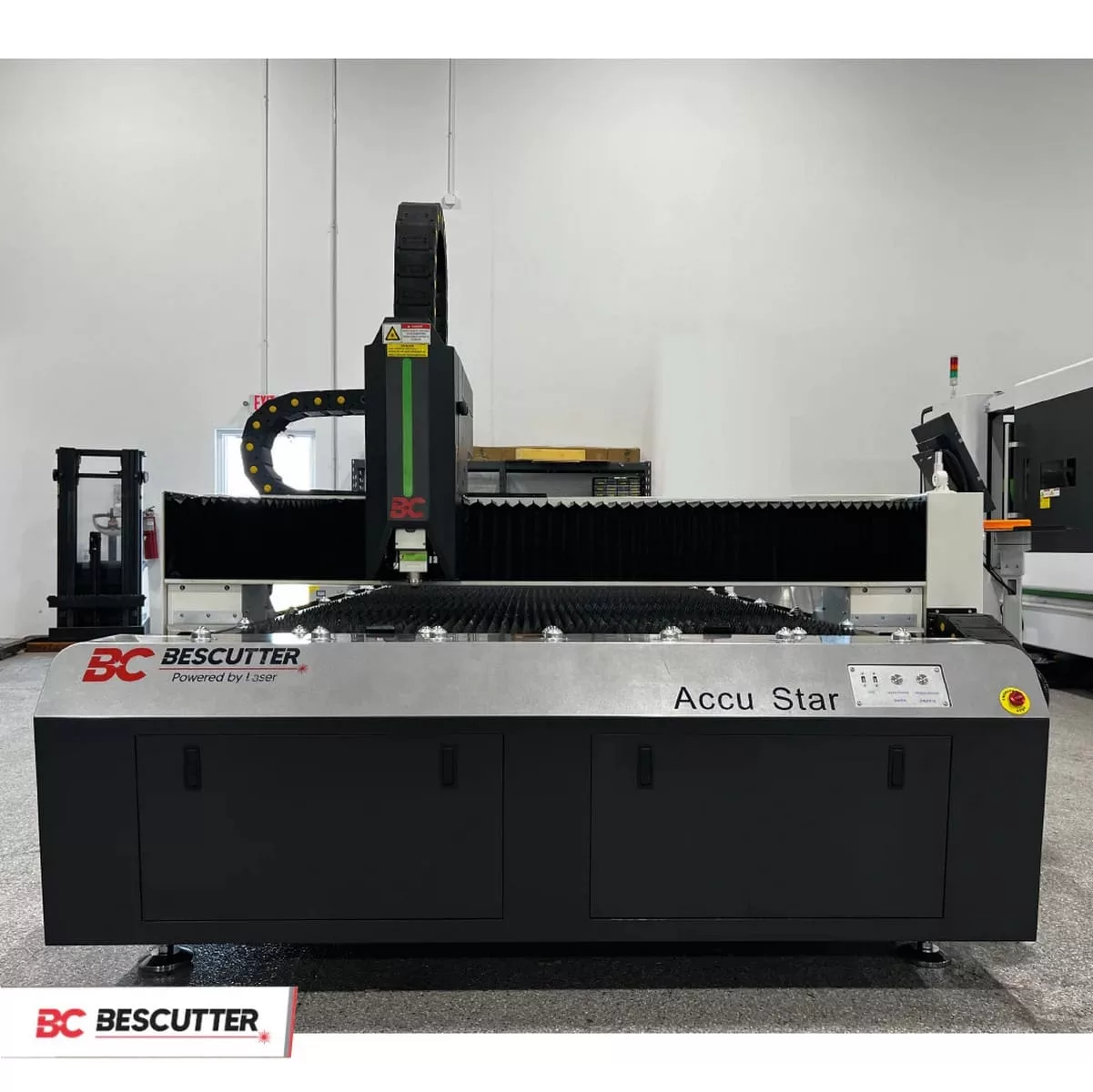 Bescutter #Accu-Star, Fiber Laser Cutting System, 3,000 Watt, 5' x 10' Table, FSCUT2000S Control, new - Image 3