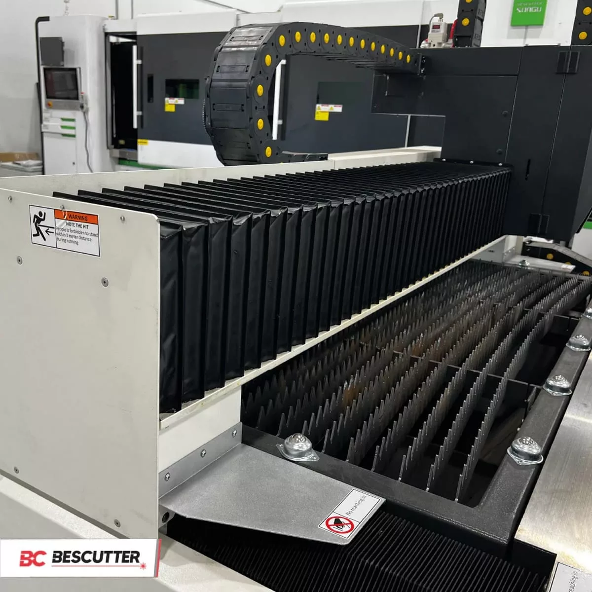 Bescutter #Accu-Star, Fiber Laser Cutting System, 3,000 Watt, 5' x 10' Table, FSCUT2000S Control, new - Image 4