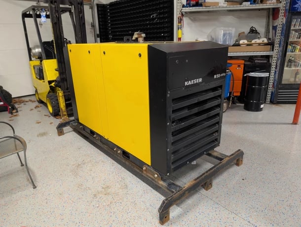 210 CFM, Kaeser #M58, Rotary Screw Air Compressor, 50 HP, 2021 - Image 2