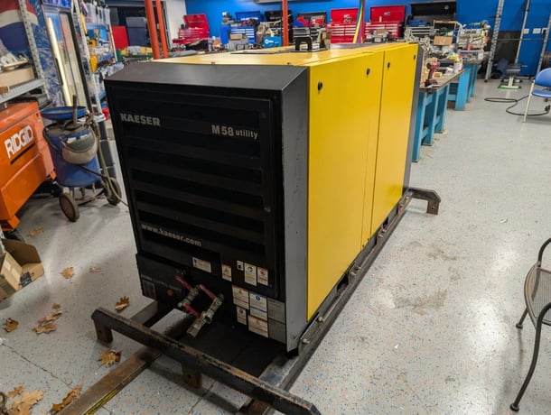 210 CFM, Kaeser #M58, Rotary Screw Air Compressor, 50 HP, 2021 - Image 4