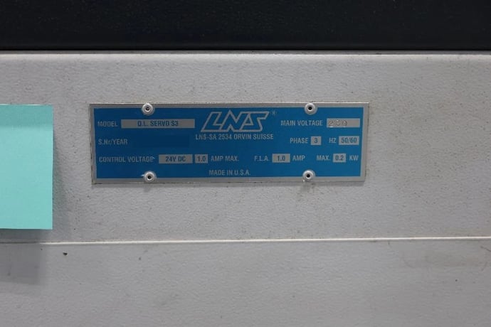 LNS #QL-Servo-S3, Bar Feeder, 2018 - Image 4