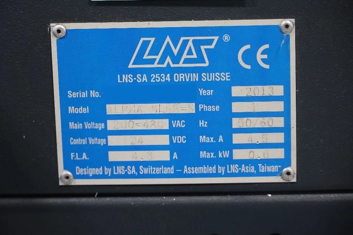 LNS #Alpha-SL65-S, Bar Feeder, 2013 - Image 4
