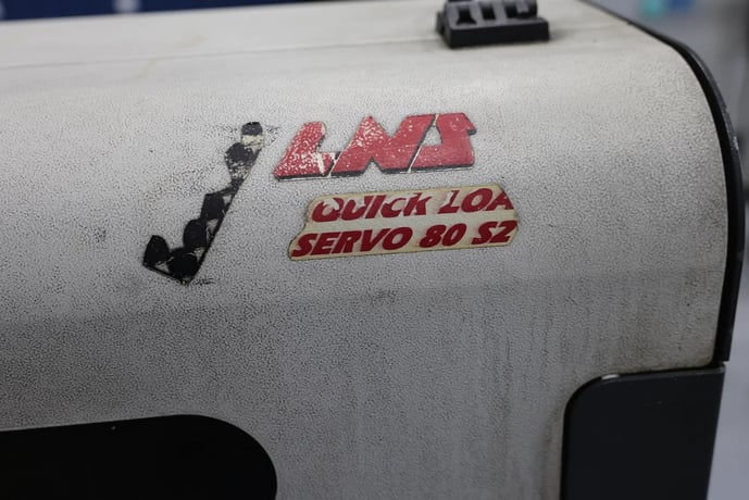 LNS #QLS80-S2, Bar Feeder, 2012 - Image 2