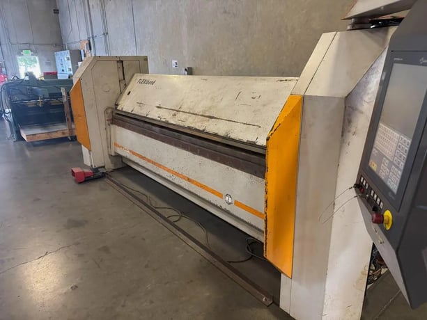 125.9" RAS #Flexibend-73.30, Folding Machine, 11 GA, System 6000 Control, 2003 - Image 2