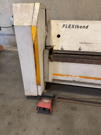 125.9" RAS #Flexibend-73.30, Folding Machine, 11 GA, System 6000 Control, 2003 - Image 3
