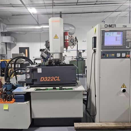 Chmer #D322CL, Sinker Electrical Discharge Machine, 11.8" X, 7.9" Y, 9.8" Z, 2013 - Image 1