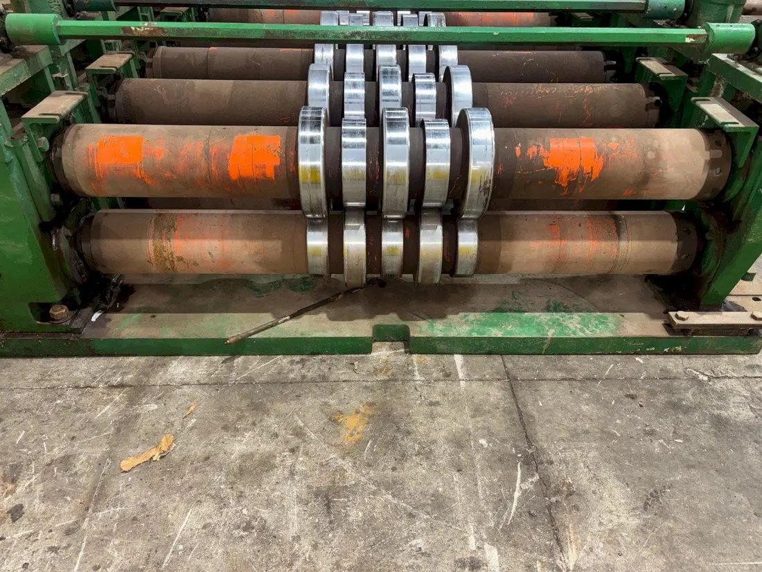 Hi-Rib Panel Rollformer Line, 32 Passes, 18-24 Gauge Capacity, 36", 60 HP, RL, w/ Uncoiler & cutoff shear - Image 10