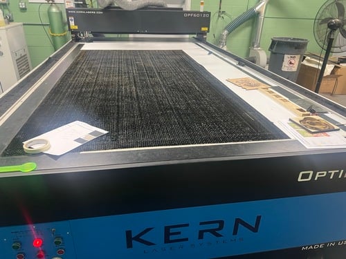 Kern #Optiflex-OPF60120, Co2 Laser Cutting & Engraving System, 5' x10' Table, LightWAVE KT500, 500 watt, 2023 - Image 2