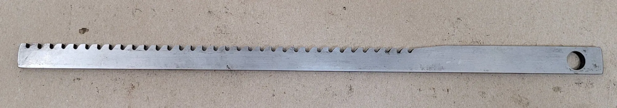 1/4" Davis #1/2-Keyseater, Keyseater Broach, 5/8" Height, 1/4" Pitch, 16" OAL - Image 5