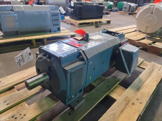 100 HP 1200 RPM Reliance, Frame LC3212ATZ, DPFVBB, 500 VA, 300/150 VF - Image 5